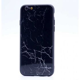 Evastore Apple iPhone SE 2022 Ebruli Cam Kapak Yeni Desen Kılıf
