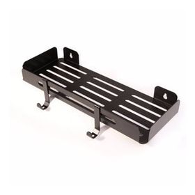 Evay Metal Banyo Düzenleyici Siyah Organizer Şampuan Rafı