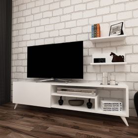 Evbingo Borneo Beyaz Tv Ünitesi