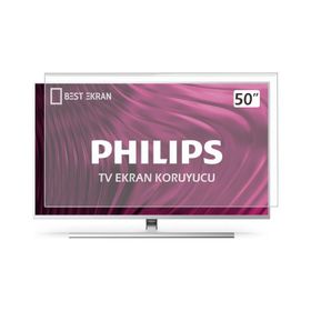Evçelik Philips 50PUS7303 Elmas Panel 50 inç 2.5mm Uyumlu Tv Ekran Koruyucu