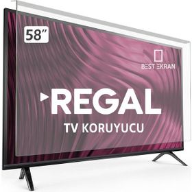 Evçelik Regal 58R7540UA Elmas Panel 58 inç 2.5mm Uyumlu Tv Ekran Koruyucu