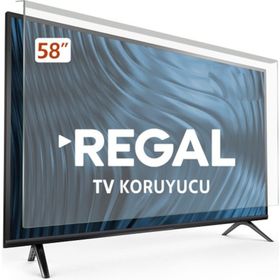 Evçelik Regal 58R7540UA Elmas Panel 58 inç 2.5mm Uyumlu Tv Ekran Koruyucu