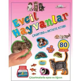 Evcil Hayvanlar Çıkartma ve Aktivite Kitabı - kollektif