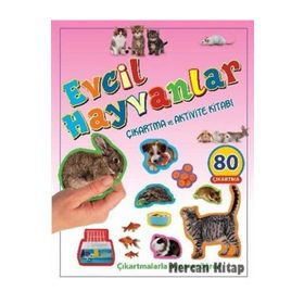 Evcil Hayvanlar Çıkartma ve Aktivite Kitabı - kollektif