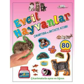 Evcil Hayvanlar Çıkartma ve Aktivite Kitabı-Parıltı Yayınları