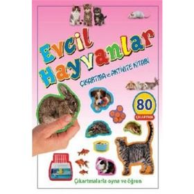 Evcil Hayvanlar Çıkartma ve Aktivite Kitabı-Parıltı Yayınları