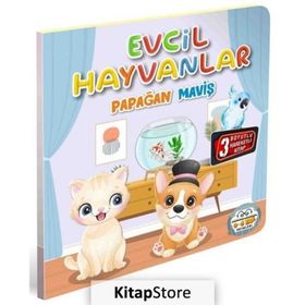 Evcil Hayvanlar Papağan Maviş Parıltı Yayınları