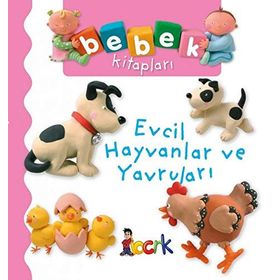 Evcil Hayvanlar ve Yavruları Bebek Kitapları - Emilie Beaumont