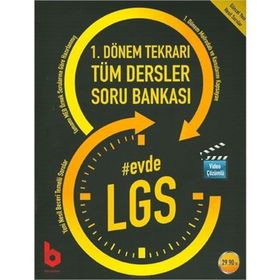Evde LGS 1. Dönem Tekrarı Tüm Dersler Soru Bankası Basamak Yayınları