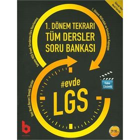 Evde LGS 1. Dönem Tekrarı Tüm Dersler Soru Bankası Basamak Yayınları