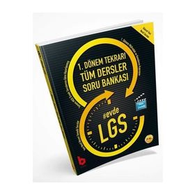 Evde LGS 1. Dönem Tekrarı Tüm Dersler Soru Bankası Basamak Yayınları