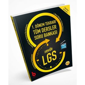 Evde LGS 1. Dönem Tekrarı Tüm Dersler Soru Bankası Basamak Yayınları