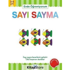 Evde Öğreniyorum - Sayı Sayma - Jenny Ackland
