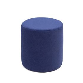 Evdebiz Lacivert Silindir Puf
