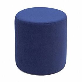 Evdebiz Lacivert Silindir Puf