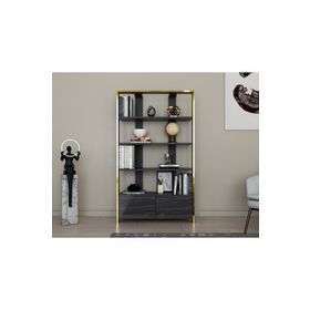 Evdekimoda Elena Siyah Bendir Kitaplık