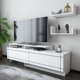 Evdekimoda Tamy Beyaz Tv Ünitesi