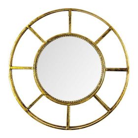 Evdema Vitale Lux Gold Dekoratif Duvar Aynası