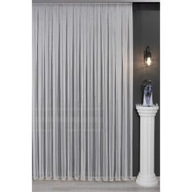 Evdepo Home 1-2.5 Normal Pile Tek Kanat Ekru 130x260 cm Tül Perde