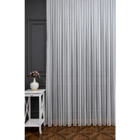 Evdepo Home 1-2.5 Normal Pile Tek Kanat Ekru 500x270 cm Tül Perde