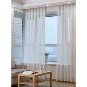 Evdepo Home Ekstraforlu Pilesiz Grek Ekru 240x270 cm Tül Perde