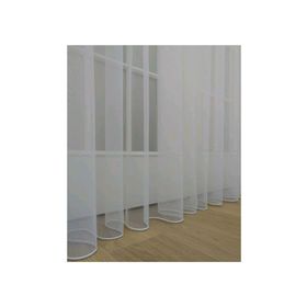 Evdepo Home Grek Zemin 1-2.5 Orta Pileli Kırık Beyaz 580x260 cm Tül Perde