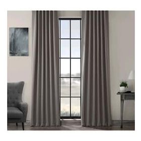 Evdepo Home Karartma Blackout Pilesiz Gri 300x275 cm Fon Perde