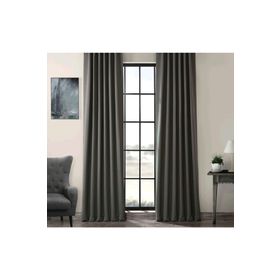Evdepo Home Karartma Blackout Pilesiz Koyu Gri 150x250 cm Fon Perde