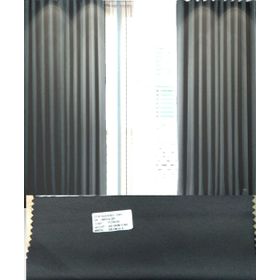 Evdepo Home Karartma Blackout Pilesiz Koyu Gri 250x260 cm Fon Perde