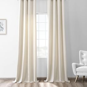 Evdepo Home Karartma Blackout Pilesiz Krem 280x250 cm Fon Perde
