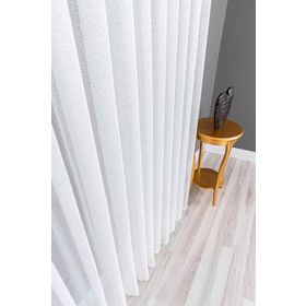 Evdepo Home Kırık Beyaz Ekstraforlu Pilesiz 200x270 cm Tül Perde