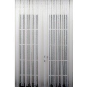 Evdepo Home Kırık Beyaz Ekstraforlu Pilesiz 300x200 cm Tül Perde