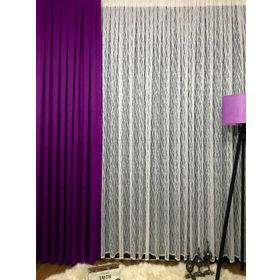 Evdepo Home Kırık Beyaz Normal Pileli 60x270 cm Tül Perde