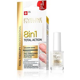 Eveline Cosmetics 8 İn 1 Total Golden Shine 12 ml Intensive Nail Conditioner