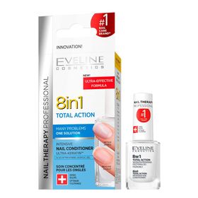 Eveline Cosmetics Total Action 8 in 1 12 ml Intensive Nail Conditioner