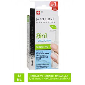 Eveline Sekizi Bir Arada Total Care 12 ml Yoğun Tırnak Sertleştirici