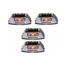 Evelux 11921SLK 4 Adet Solar Yol Butonu