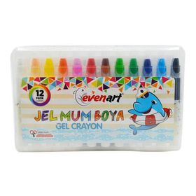 Evenart 12 Renk Jel Mum Boya