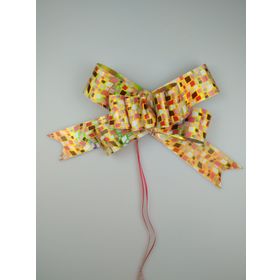Event Party Store 1 Adet 50 mm Kahverengi Kareli Çekmeli Fiyonk