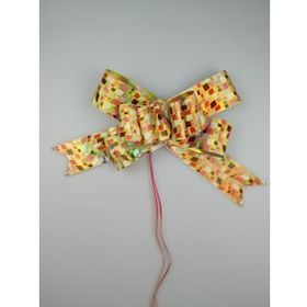 Event Party Store 1 Adet 50 mm Kahverengi Kareli Çekmeli Fiyonk