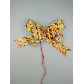 Event Party Store 1 Adet 50 mm Kahverengi Kareli Çekmeli Fiyonk