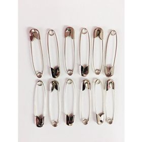Event Party Store 12'li Gümüş 3.5 cm Çatal Çengelli İğne