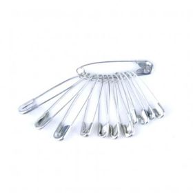 Event Party Store 12'li Gümüş 3.5 cm Çatal Çengelli İğne