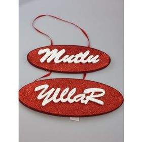 Event Party Store 2'li Mutlu Yıllar Yılbaşı Strafor