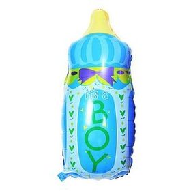 Event Party Store Mavi 44 cm x 82 cm Dü 10 Folyo Balon Biberon