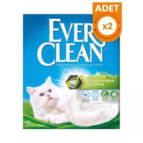 Ever Clean Extra Strong Clumping Scented Kokulu Topaklanan 2x10 lt Kedi Kumu