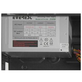 Everest 725K Peak-250W PC Kasası