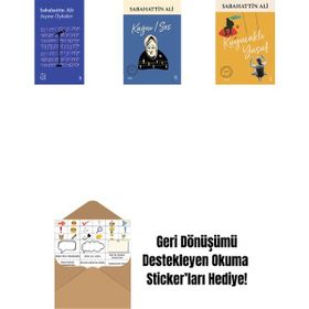 Everest Açıkhava 1 - Sabahattin Ali Seçme Öyküler + Kağnı - Ses + Kuyucaklı Yusuf - Sabahattin Ali + Okuma Sticker'ları
