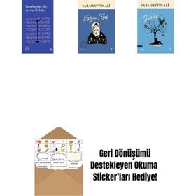 Everest Açıkhava 1 - Sabahattin Ali Seçme Öyküler + Kağnı - Ses + Şiirler - Sabahattin Ali + Okuma Sticker'ları