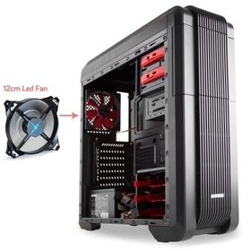 Everest Ares-X1 750W Siyah PC Kasası